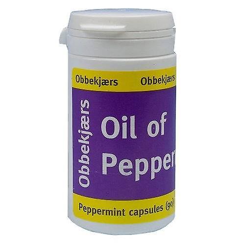 Obbekjaers, Obbekjaers Oil Of Peppermint, 90 Capsules on Productcaster.