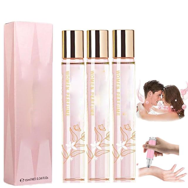 Mamusk Pheromone Elevating Women Perfume, Desire Pheromone Perfume Enhanced Edition, Pheromone Roll On Perfume For Women Attract Men 3Pcs on Productcaster.