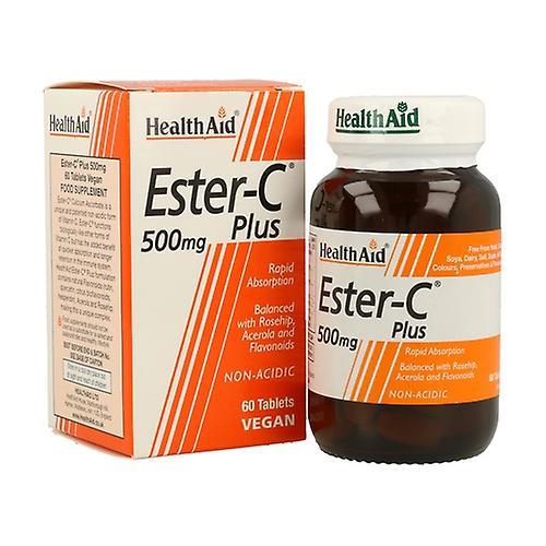 Health Aid Ester C Plus 60 tablets of 500mg on Productcaster.