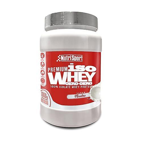 Nutrisport Iso Whey Zero Zero (Neutral Flavor) 1 kg on Productcaster.