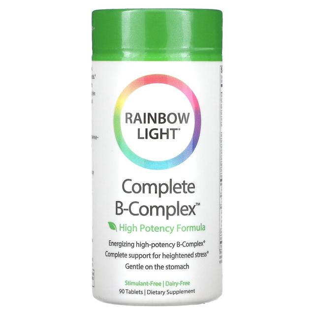 Rainbow Light, Complete B-Complex, High Potency Formula, 90 Tablets on Productcaster.