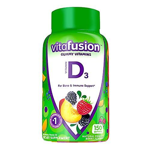 Vitafusion vitamin d3 gummy vitamins 150 count bone and immune system support on Productcaster.