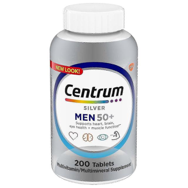 Centrum silver men 50+ multivitamin dietary supplement, tablets, 200 ea on Productcaster.