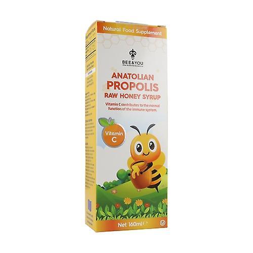 Bee&You Raw propolis honey syrup 160 ml (Honey) on Productcaster.