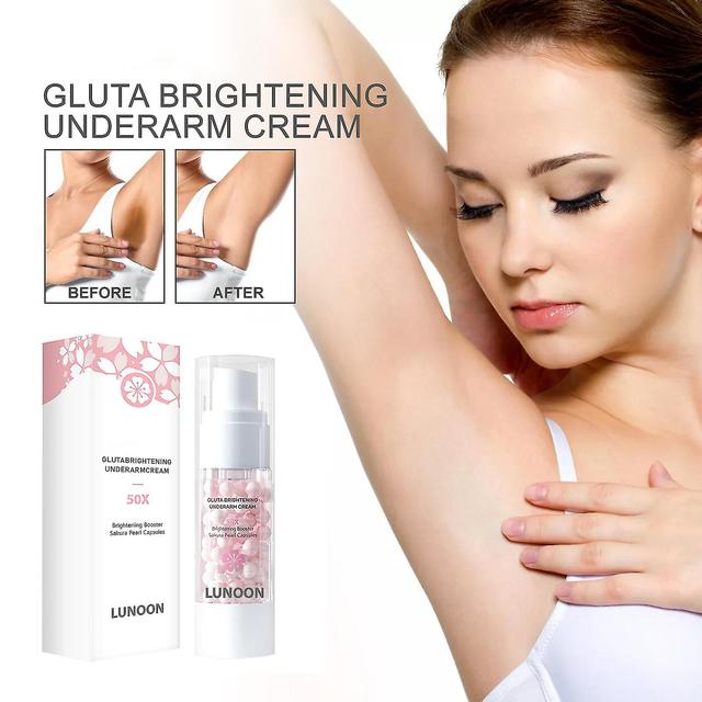 1-3x 2023 Ny Sakura Gluta Brightening Pearl Kapsler Underarm Cream 50x Booster 1PC on Productcaster.