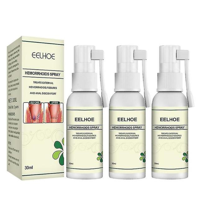 3 stks Gezondheid Huidverzorging Natuurlijke Kruiden Aambeienbehandeling Interne Aambeien Externe anale fissuur Anale Relief Spray Essentiële Oils_... on Productcaster.