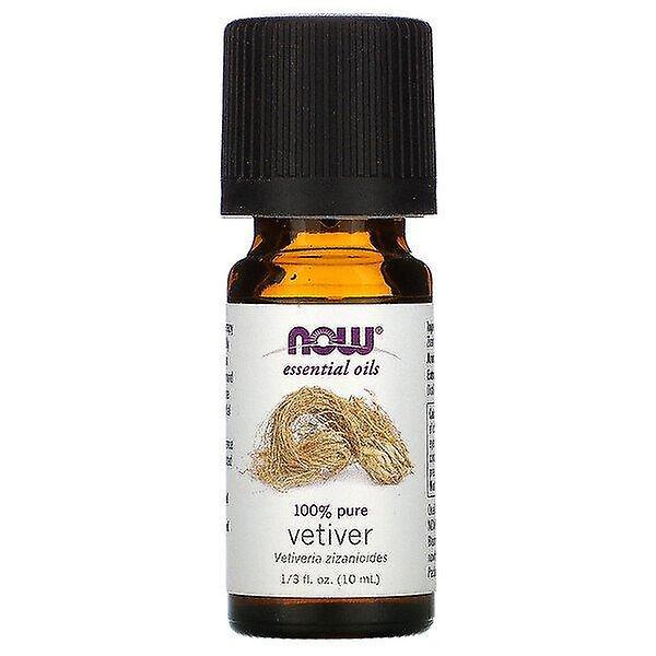 NOW Foods Ora alimenti, oli essenziali, vetiver puro al 100%, 10 ml on Productcaster.