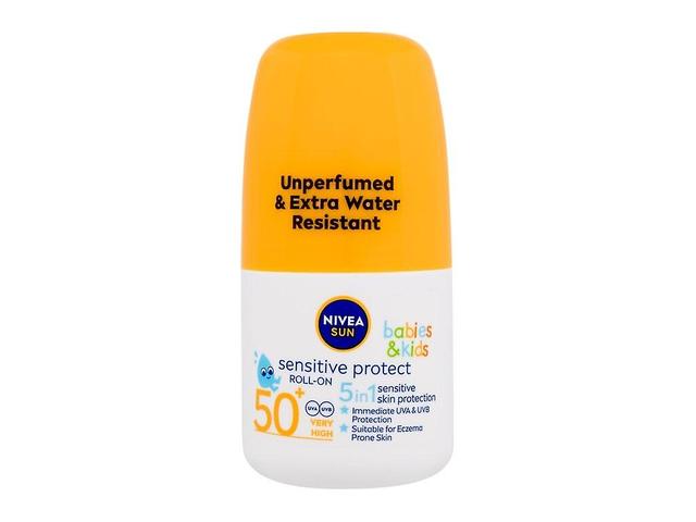 Nivea - Sun Babies & Kids Sensitive Protect SPF50+ - Dla dzieci, 50 ml on Productcaster.