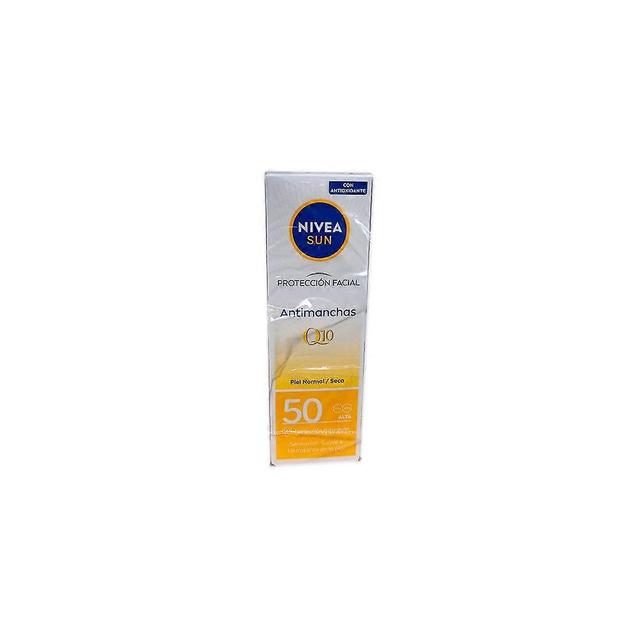 Protective and shine-control facial sunscreen: nivea sun spf50 50ml on Productcaster.