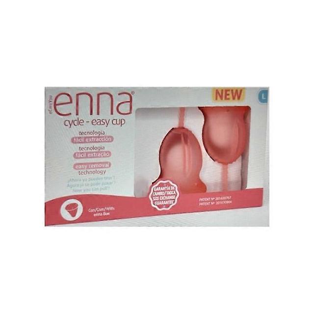 Enna cycle 2 menstrual cup size l on Productcaster.