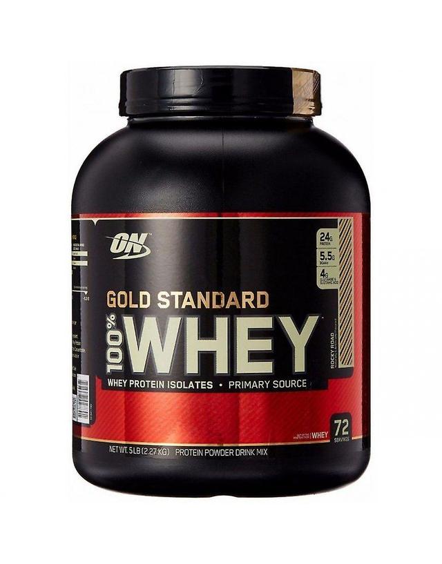 Optimum Nutrition 100% Gold Standard - Proteína de suero en polvo - 2.2kg Camino rocoso 5Lb on Productcaster.