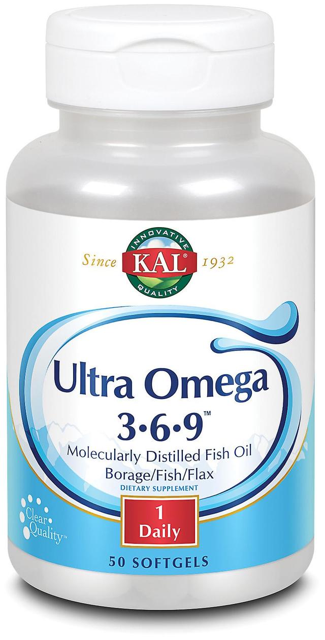 Solaray Ultra Omega 3 6 9 Pearls 50 Units 100 Units on Productcaster.