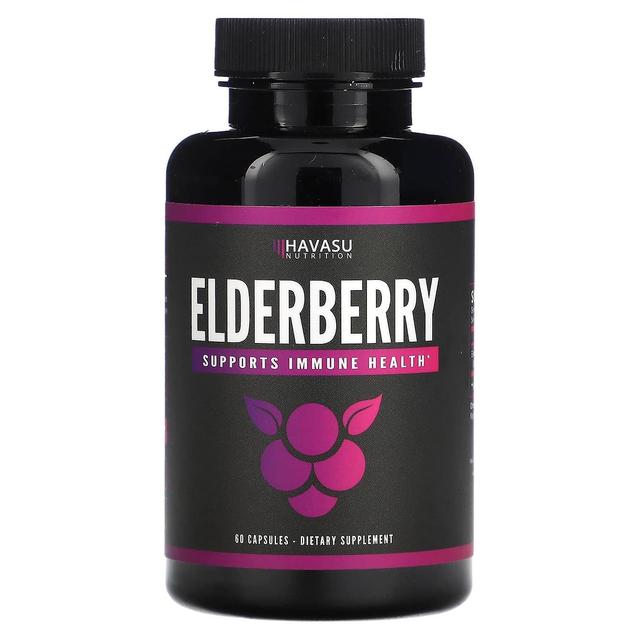 Havasu Nutrition, Elderberry, 60 Capsules on Productcaster.