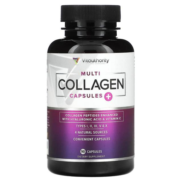 Vitauthority, Multi Collagen Capsules Plus, 90 Capsules on Productcaster.