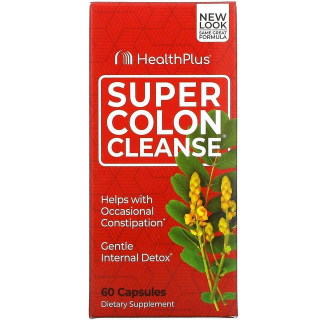 Health Plus Inc. Health Plus Inc., Super Colon Cleanse, 60 kapselia on Productcaster.