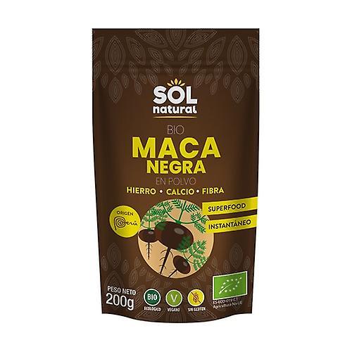 Sol Natural Bio black maca powder 200 g of powder on Productcaster.