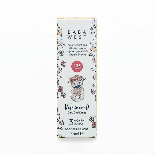 Baba West Vitamina D gotas 7.5ml on Productcaster.