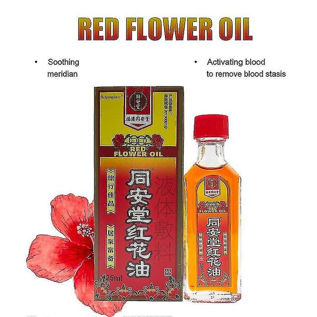 25ml Safflower Oil Treats All Kinds Of Rheumatic Bone Pain Bruises Rheumatoid A on Productcaster.