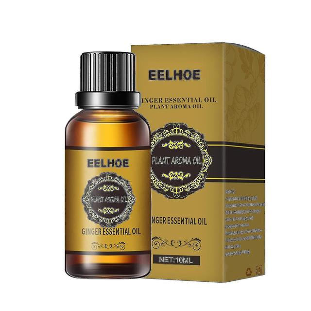 1/3/6pcs Belly Drainage Ginger Oil, Lymphatic Drainage Ginger Oil, Slimming Tummy Ginger Oil, 10ml,30ml Natural Drainage Ginger Oil Essential Relax Ma on Productcaster.