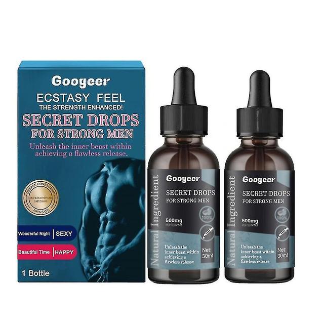 2bottle Secret Drops für starke Männer, Secret Happy Drops, Verbesserung der Empfindlichkeit & Vergnügen on Productcaster.