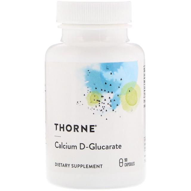 Thorne Research, Calcium D-Glucarate, 90 Capsules on Productcaster.