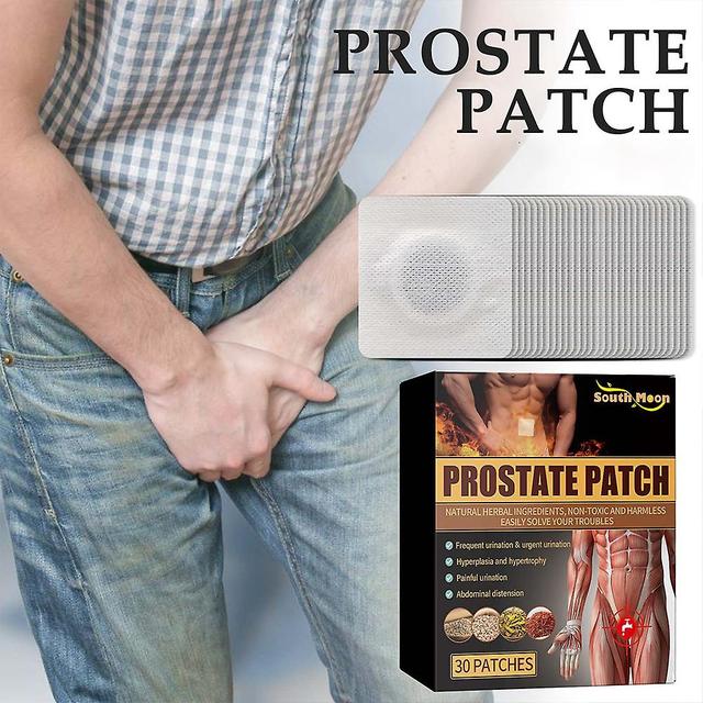 30/60pcs Men's Prostate Patch Prostatitis Frequent Urination Urgent Urination Health Care 1Box on Productcaster.