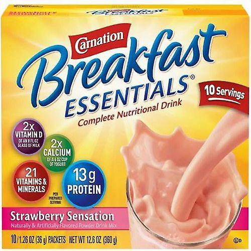 Nestle Nestlé Healthcare Nutrition Oral Supplement Morgenmad Essentials, Antal af 10 (pakke med 1) on Productcaster.