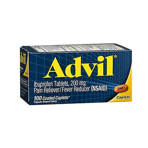 Advil Pain Reliever And Fever Reducer,200 mg,100 Caplets (Pack of 1) on Productcaster.