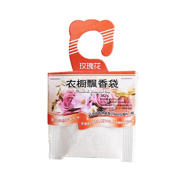 Air Fresh Freshener Scent Bag Natural Smell Perfume Essential Oil Sachet Suitable For Bedroom Hotel Rose on Productcaster.