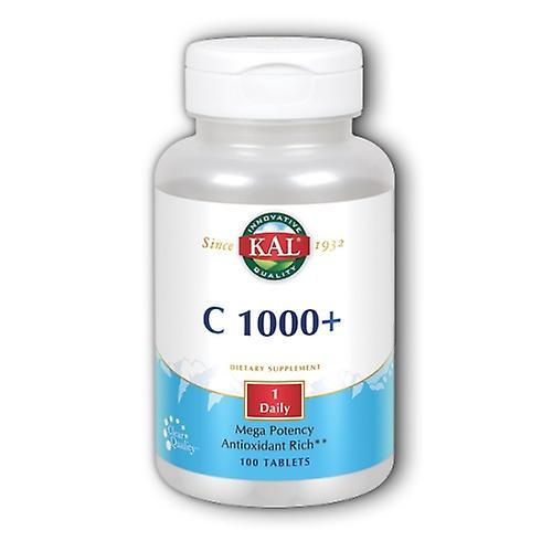 Kal C 1000+ Mega Potency, 100 Tabs (Pack of 1) on Productcaster.