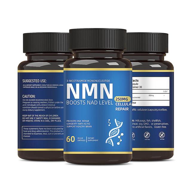 Powerful Antioxidant Supplement For Heart Health And Anti-aging Benefits, Niacinamide Mononucleotide For Superior Absorption 3pcs on Productcaster.