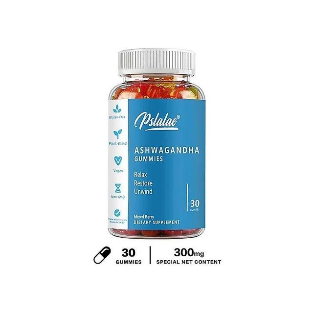 Visgaler Ashwagandha Capsules - Enhance Stamina And Immunity, Relieve Stress, Support Energy And Relaxation 30 Gummies on Productcaster.