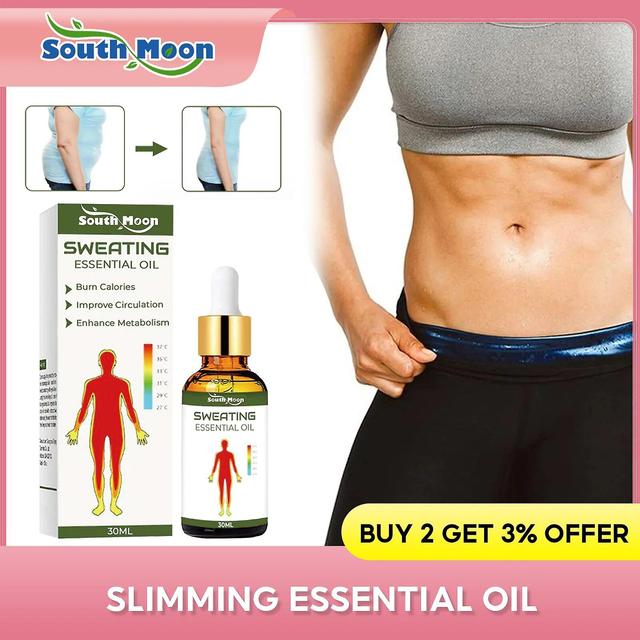 Jessup Ginger Slimming Oil Waist Belly Fat Burning Sweating Violently Promote Metabolism Lose Weight Lift Firming Full Body Shaping Oil 90ml Boxed on Productcaster.