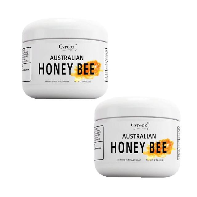 2x Gout Pain Relief Cream Natural Honey Bee Gouty Arthritis Soothing Balm Ease Pain on Productcaster.