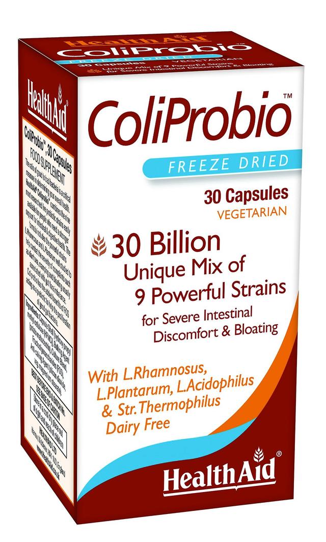 Health Aid ColiProbio 30 Billion, 30 Capsules on Productcaster.