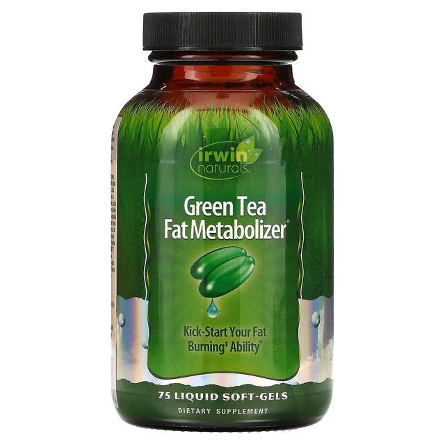 Irwin Naturals, grøn te fedt metabolisator, 75 flydende soft-geler on Productcaster.