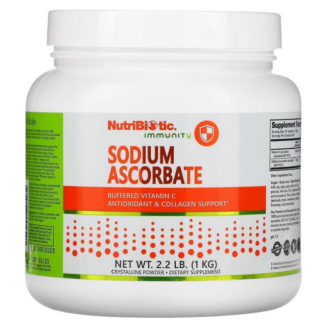 NutriBiotic, Immunity, Sodium Ascorbate, Crystalline Powder, 2.2 lb (1 kg) on Productcaster.