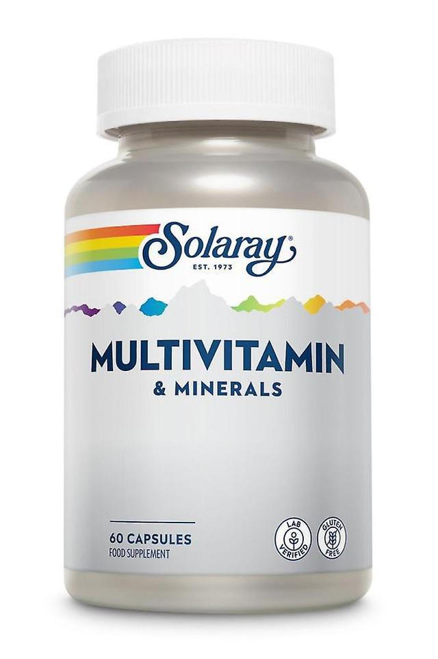 Solaray multivitamin & minerals 60's on Productcaster.