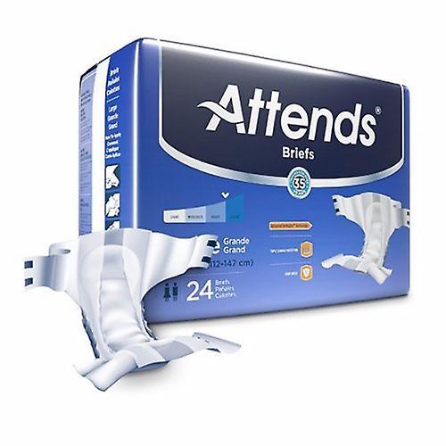 Attends Incontinence Brief, Count of 72 (Pack of 1) on Productcaster.