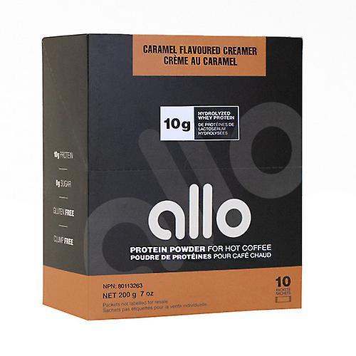 Allo Nutrition Protein Coffee Creamer Caramel, 10 Count on Productcaster.