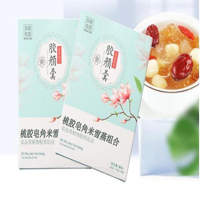 Vorallme High-quality Pure Natural Peach Gum Snowflake Saponin Rice Combination, Hot-selling Beauty And Skin Care, Independent Packaging 150g on Productcaster.