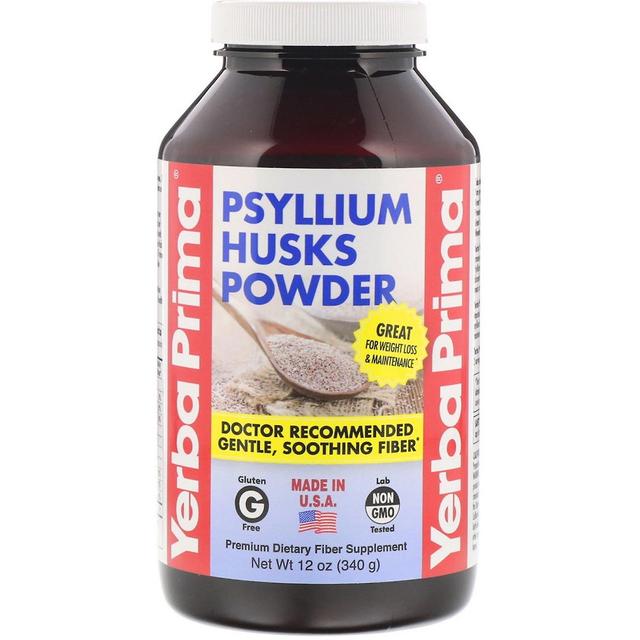 Yerba Prima, Psyllium Husks Powder, 12 oz (340 g) on Productcaster.