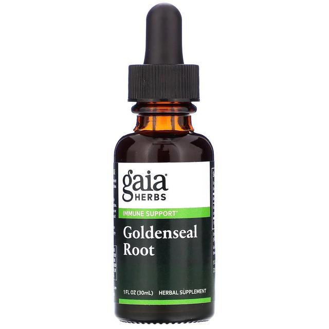 Gaia Herbs, Raiz Goldenseal, 1 fl oz (30 ml) on Productcaster.