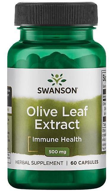 Swanson Olive Leaf Extract 500 mg 60 Capsules on Productcaster.