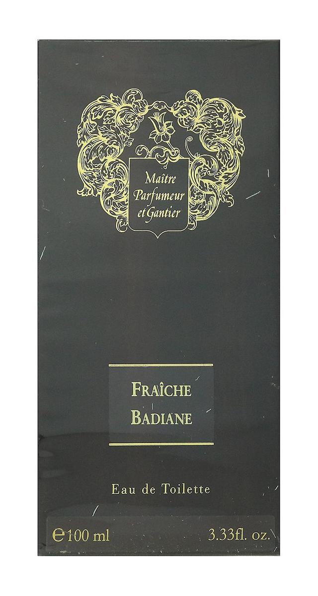 Maitre Parfumeur Et Gantier Fraiche Badiane Eau De Toilette Spray 3,3 oz/100 ml 3.3 Oz on Productcaster.