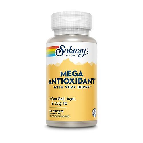 Solaray Mega Multi Antioxidant with Very Berry 60 vegetable capsules on Productcaster.