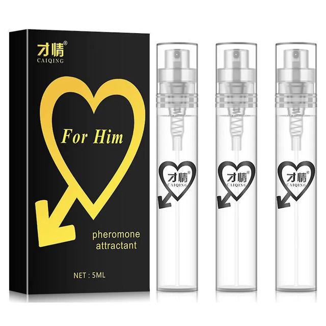 Parey Best Sex Pheromone Intimate Partner Parfyme Spray Duft For menn Kvinner Langvarig Light Fragrance Fresh Erotisk mann 3Pcs on Productcaster.