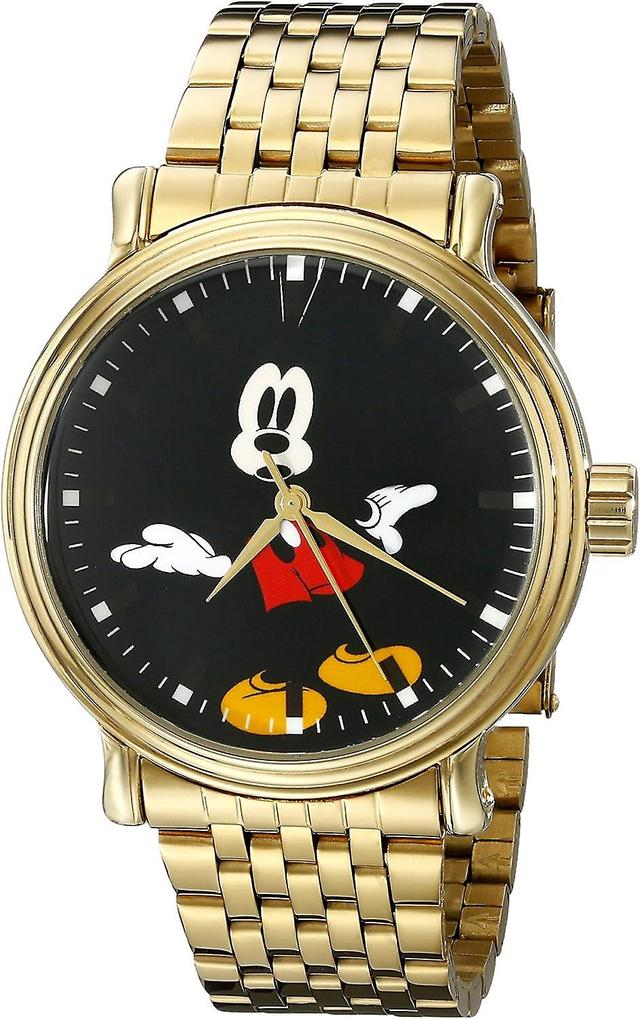 DISNEY Men's Watch W001837 Gold and White on Productcaster.