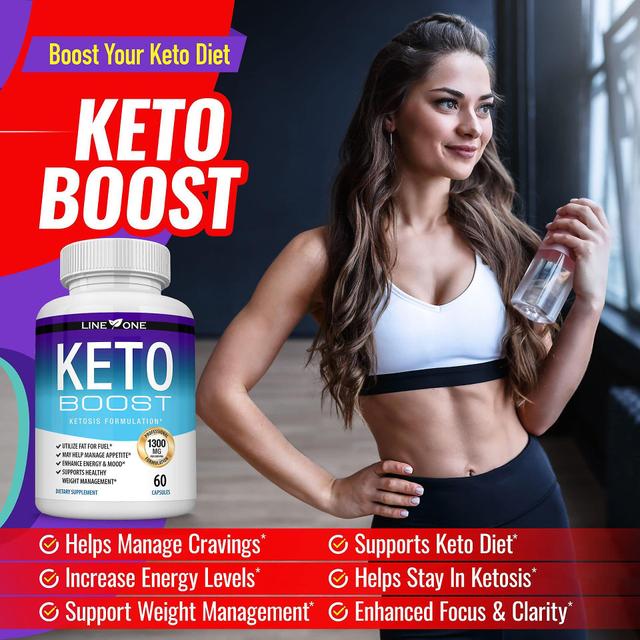 1-pack Dietary Ketosis Supplement - Formule naturelle de cétone exogène Soutient l’énergie et la concentration, capsules de cétone, supplément de c... on Productcaster.