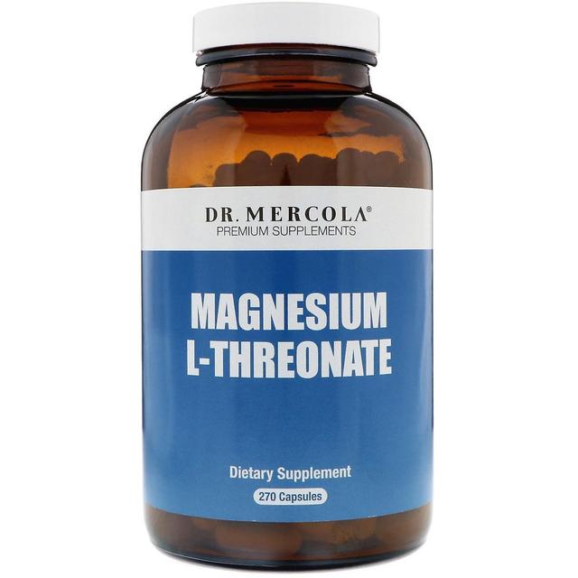 Dr. Mercola, Magnesium L-Threonate, 270 Capsules on Productcaster.